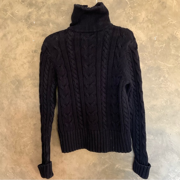 Vintage Y2K Charter Club Cable Knit Full Zip Sweater - Picture 3 of 3